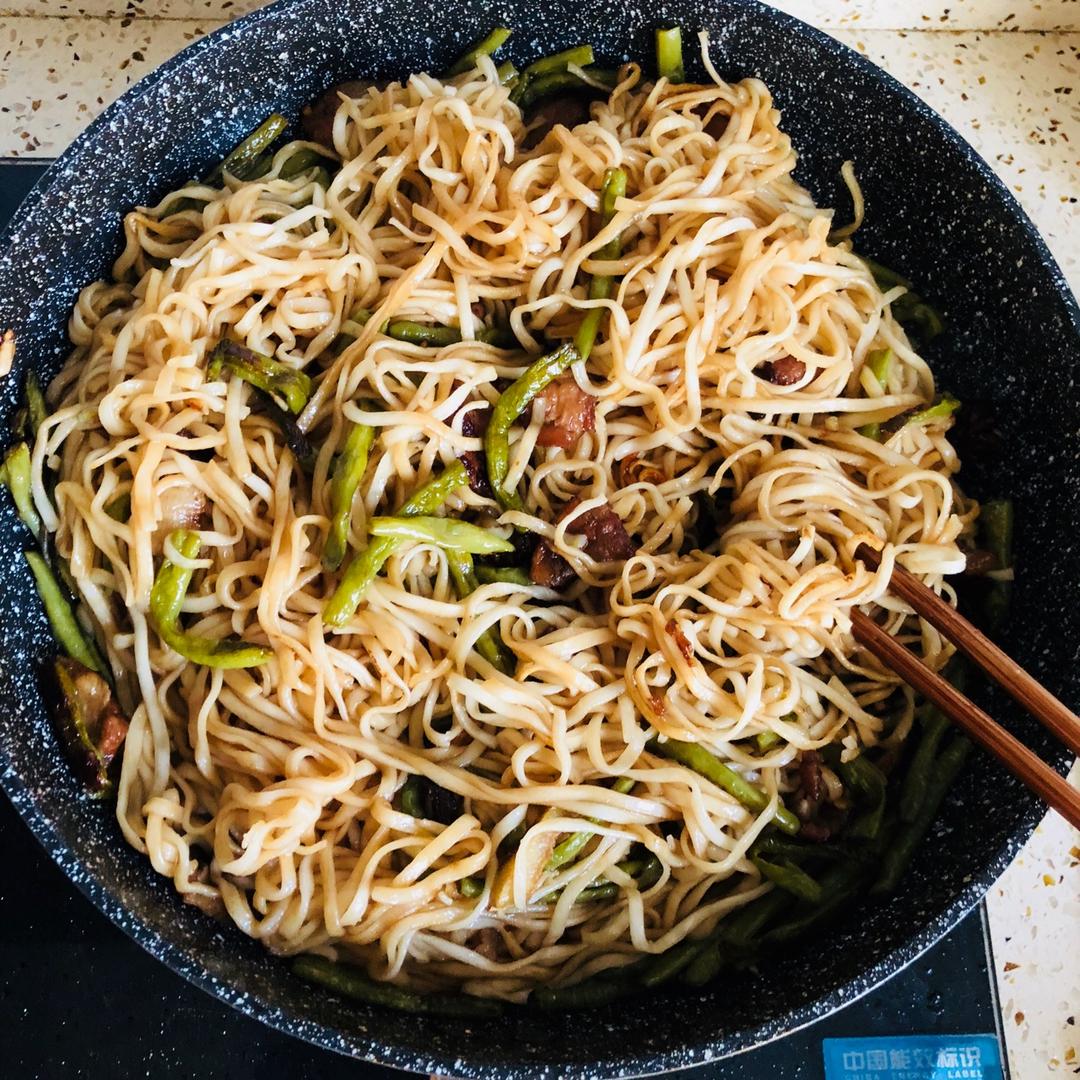 豆角焖面