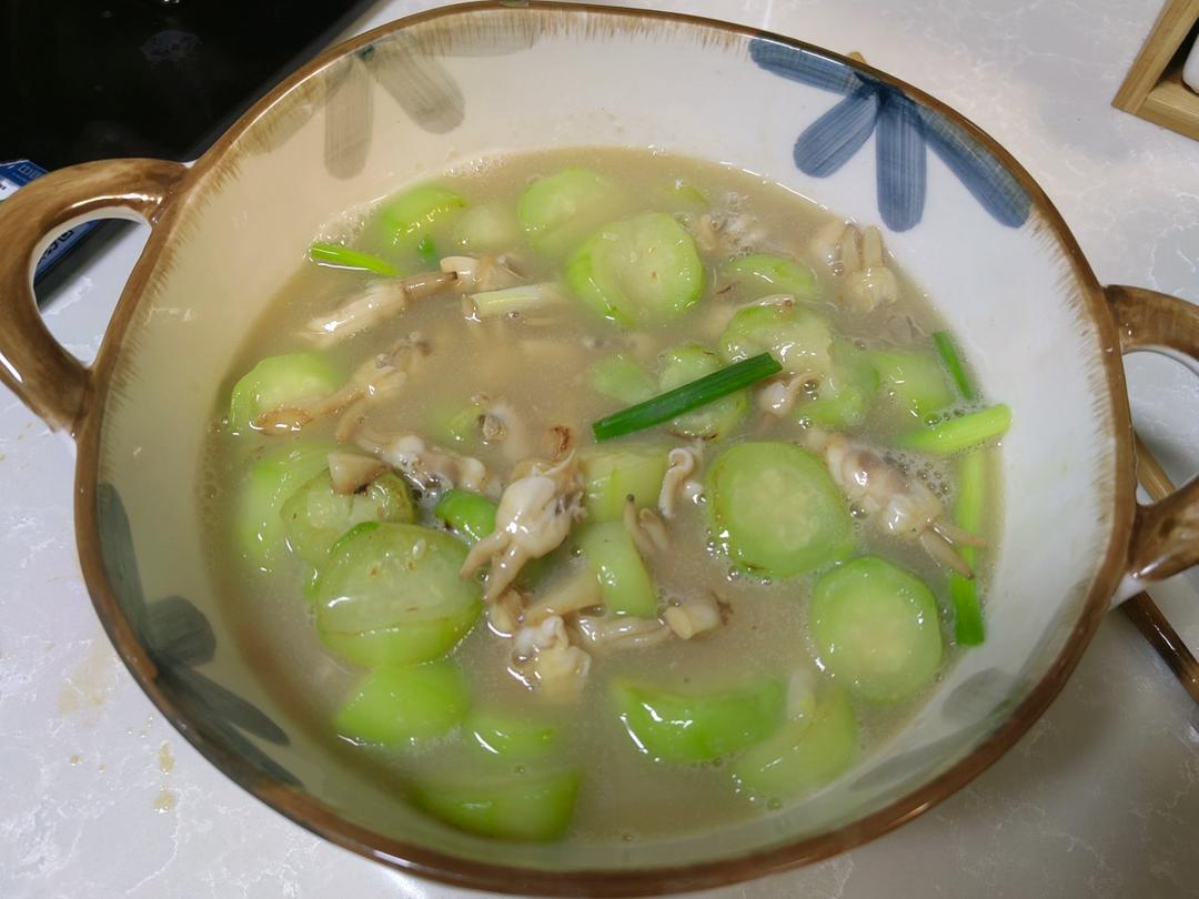 6月就要吃鲜掉眉毛的丝瓜蛏子-前蛏似锦
