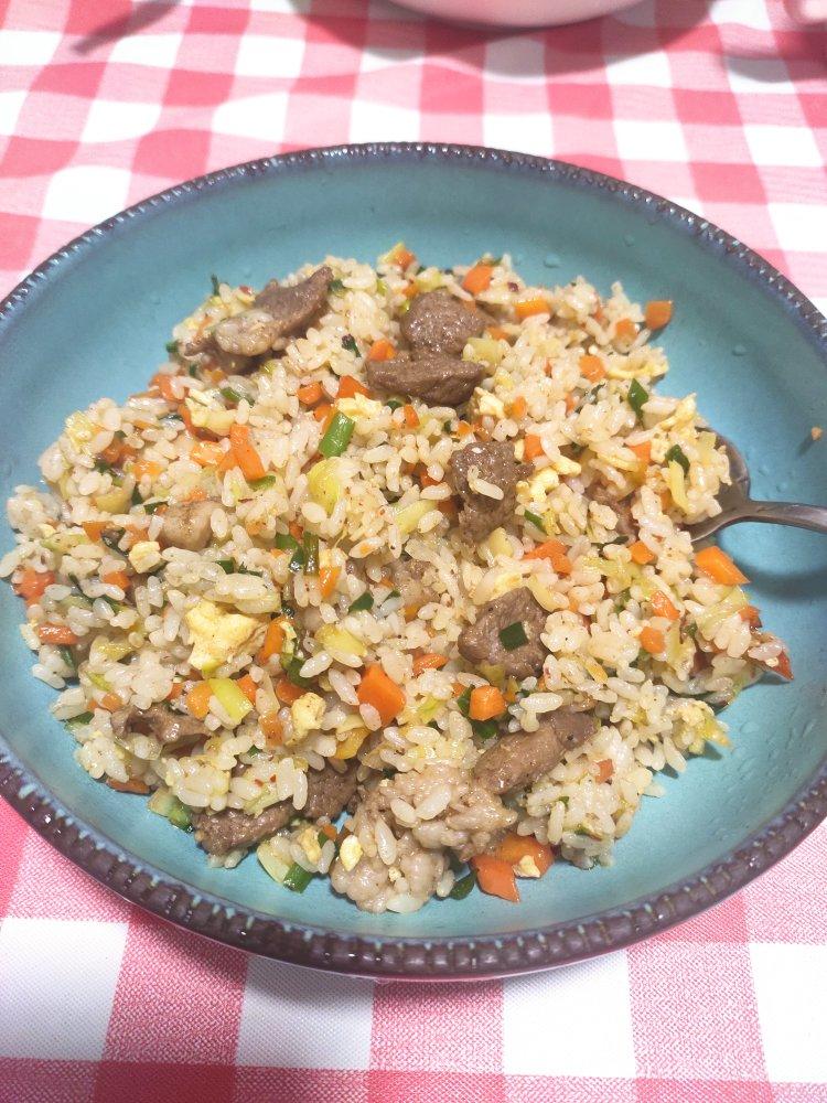 孜然羊肉炒饭