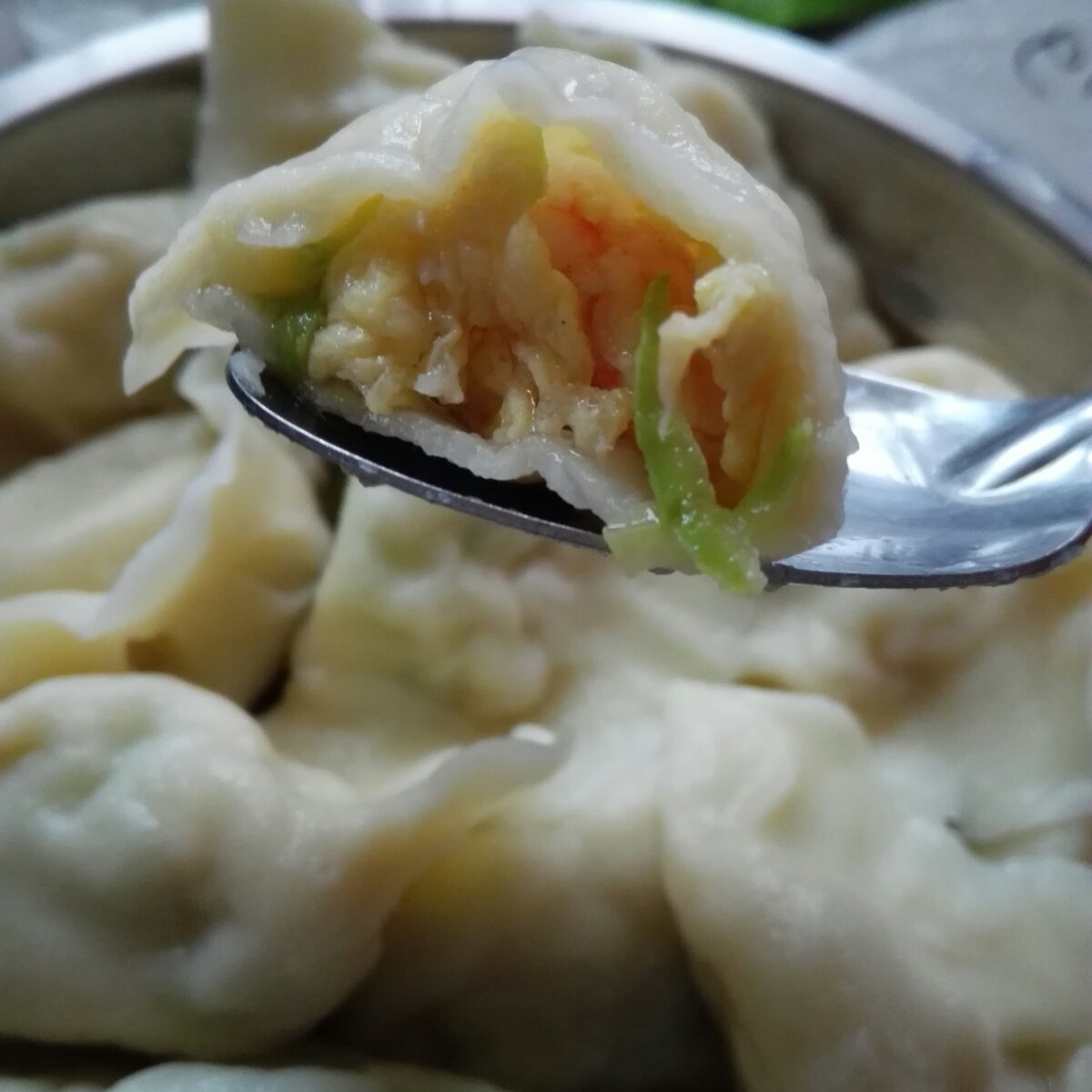 西葫芦鸡蛋虾皮饺子