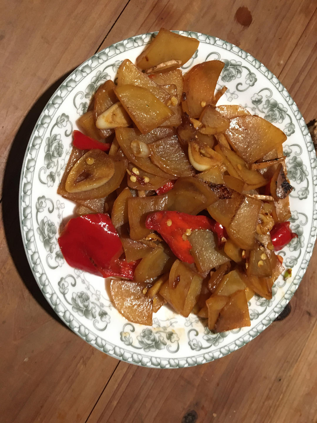 青椒土豆片