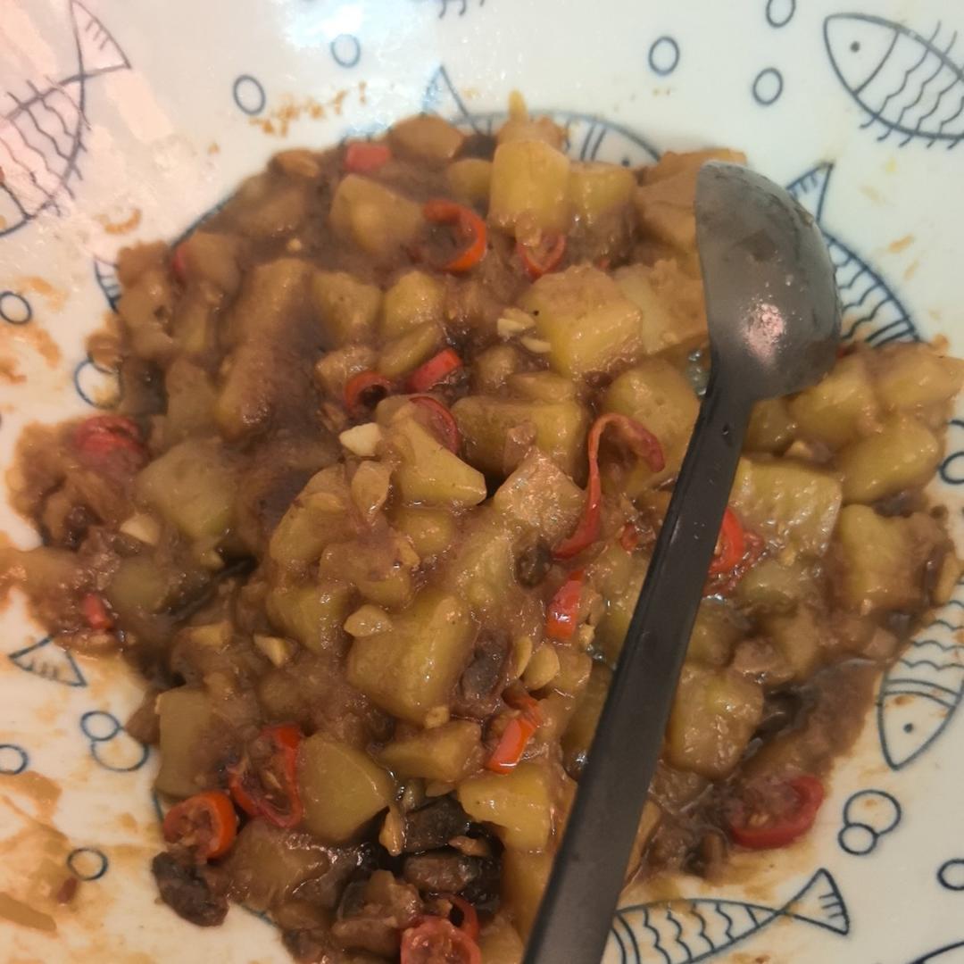 红烧米豆腐