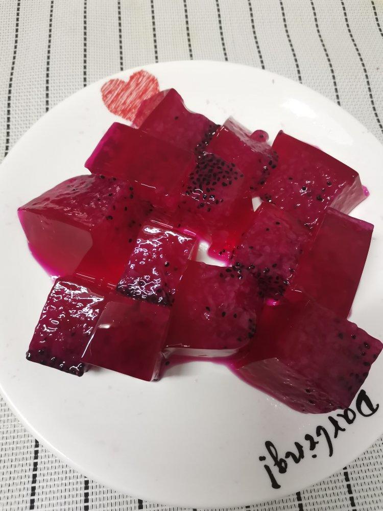 火龙果果冻