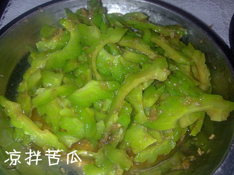 凉拌苦瓜