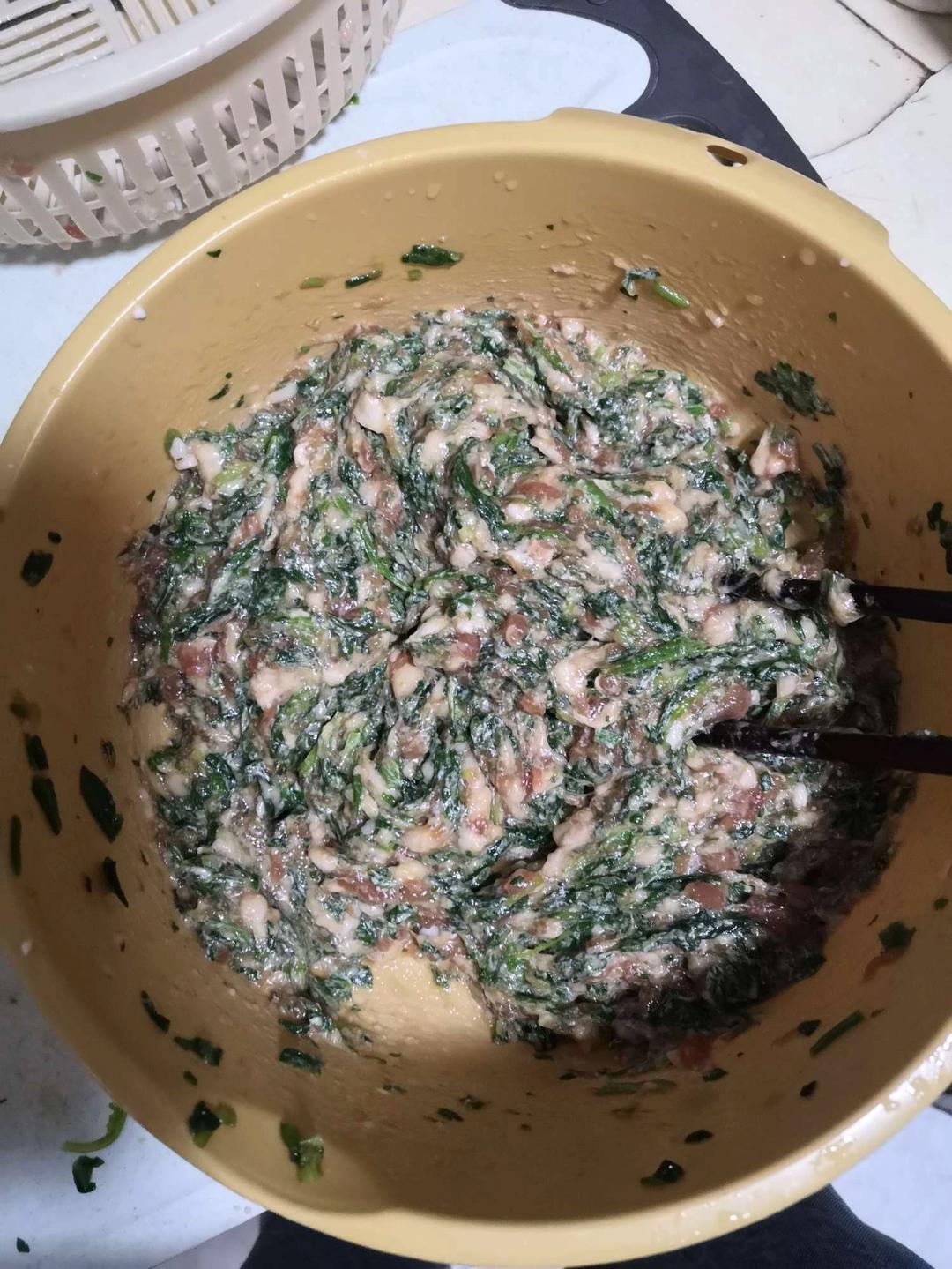 荠菜猪肉饺子馅