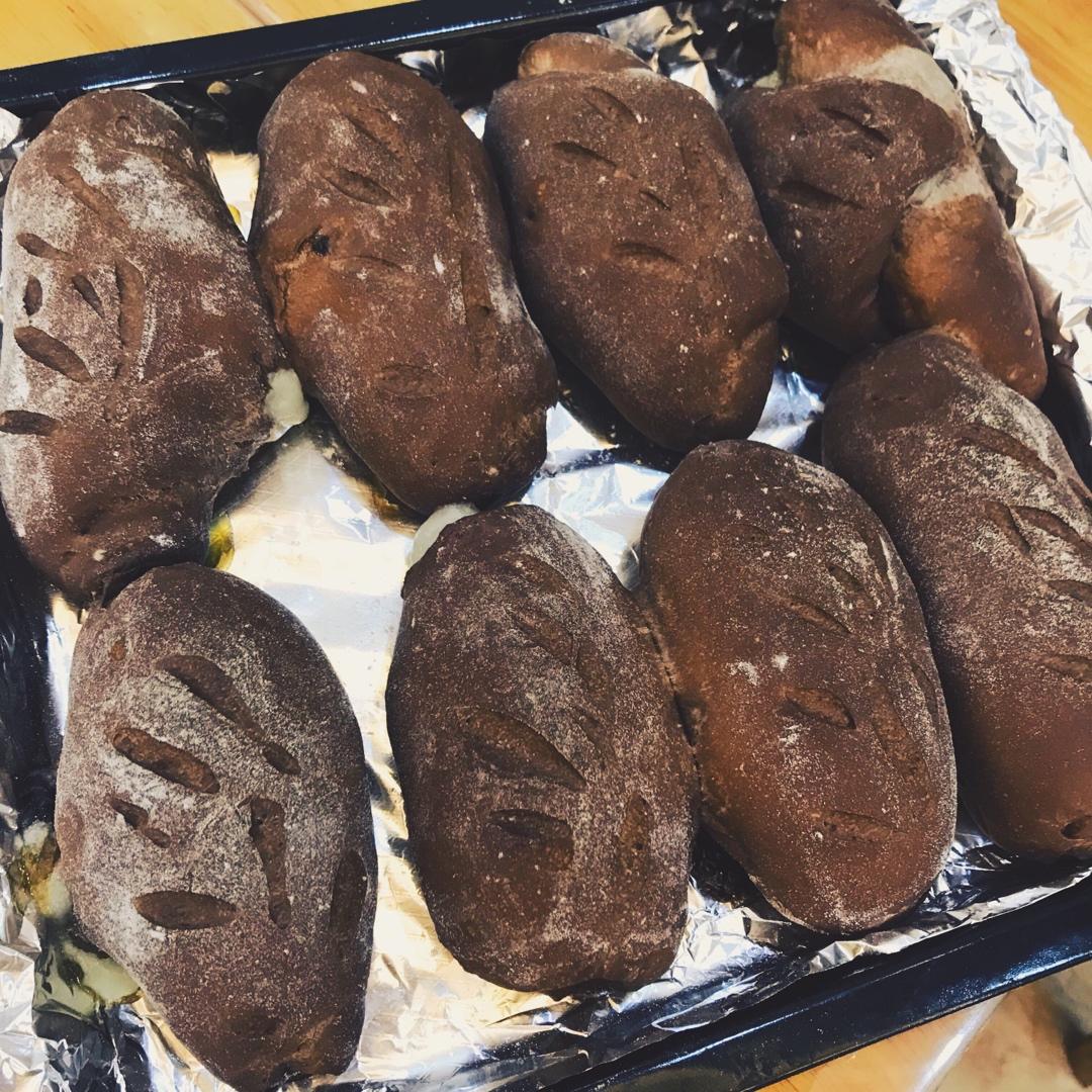 可可麻薯软欧