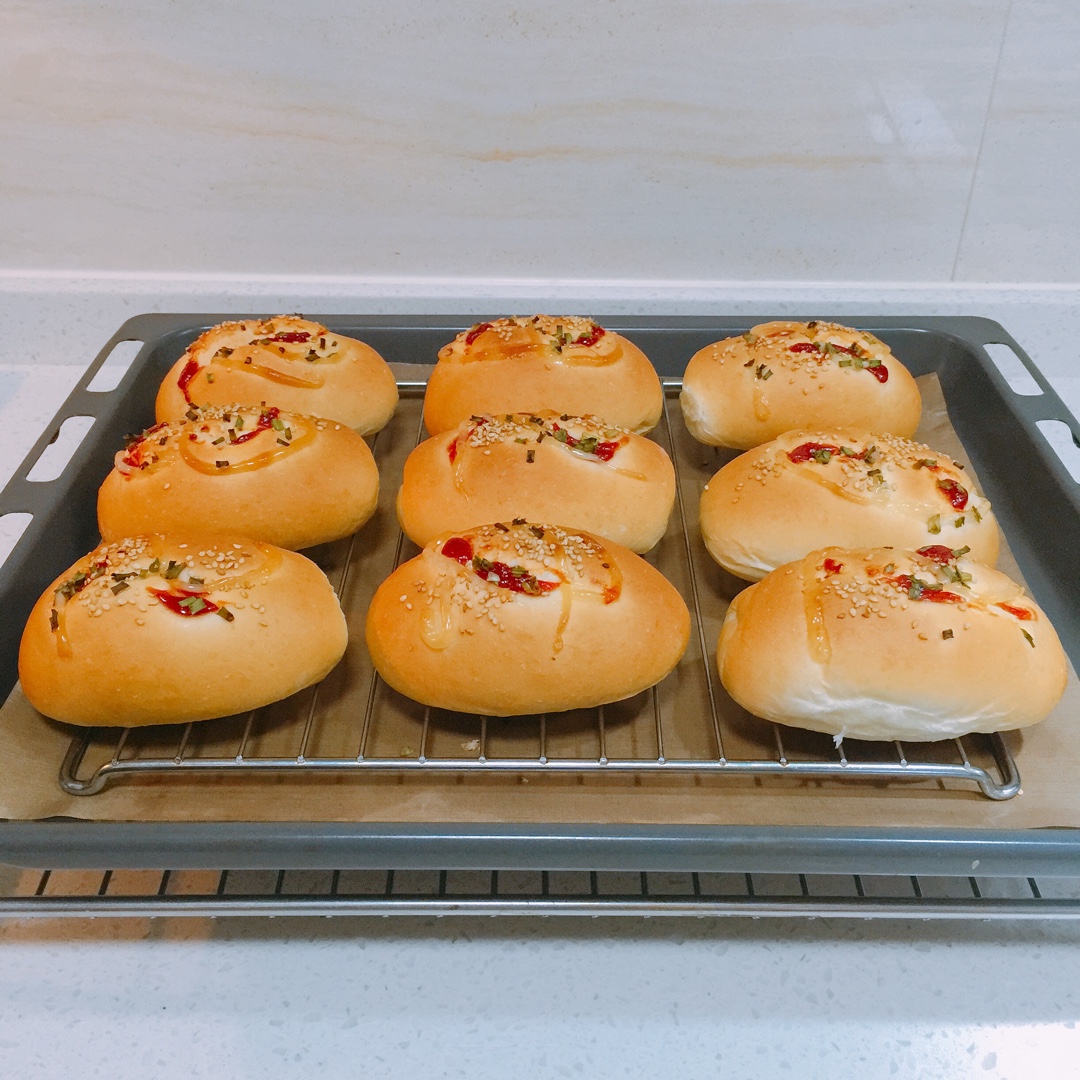 香葱芝士面包条