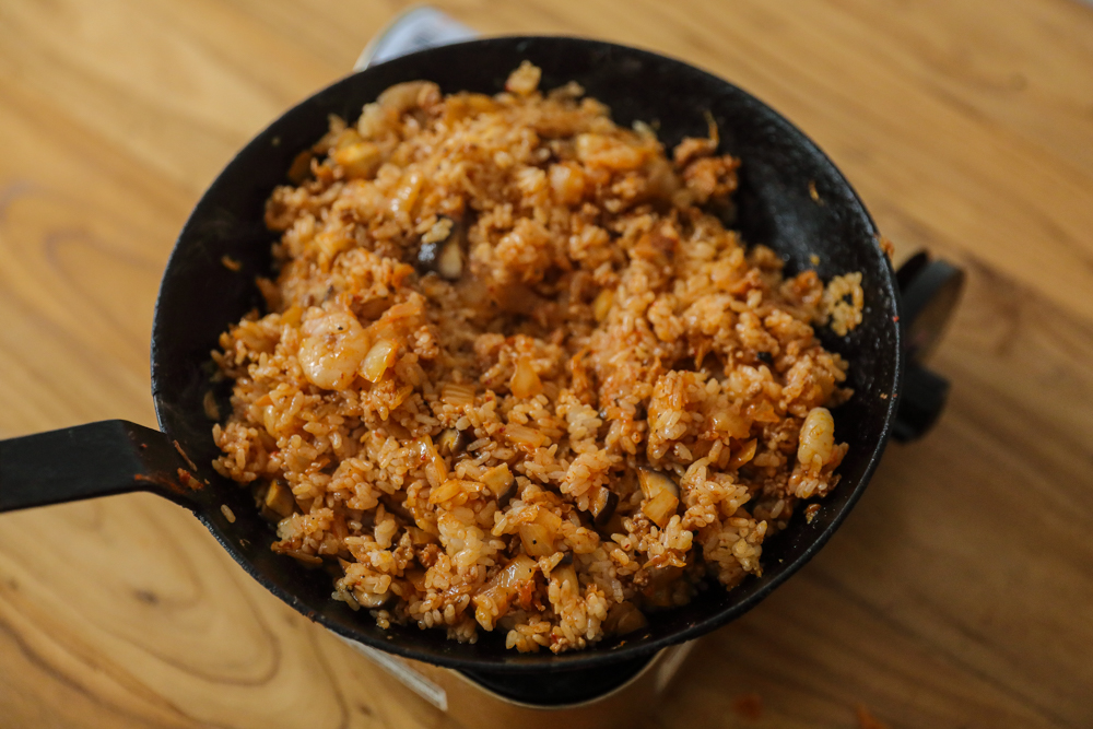 韩式牛肉锅+辛奇炒饭的做法 步骤12