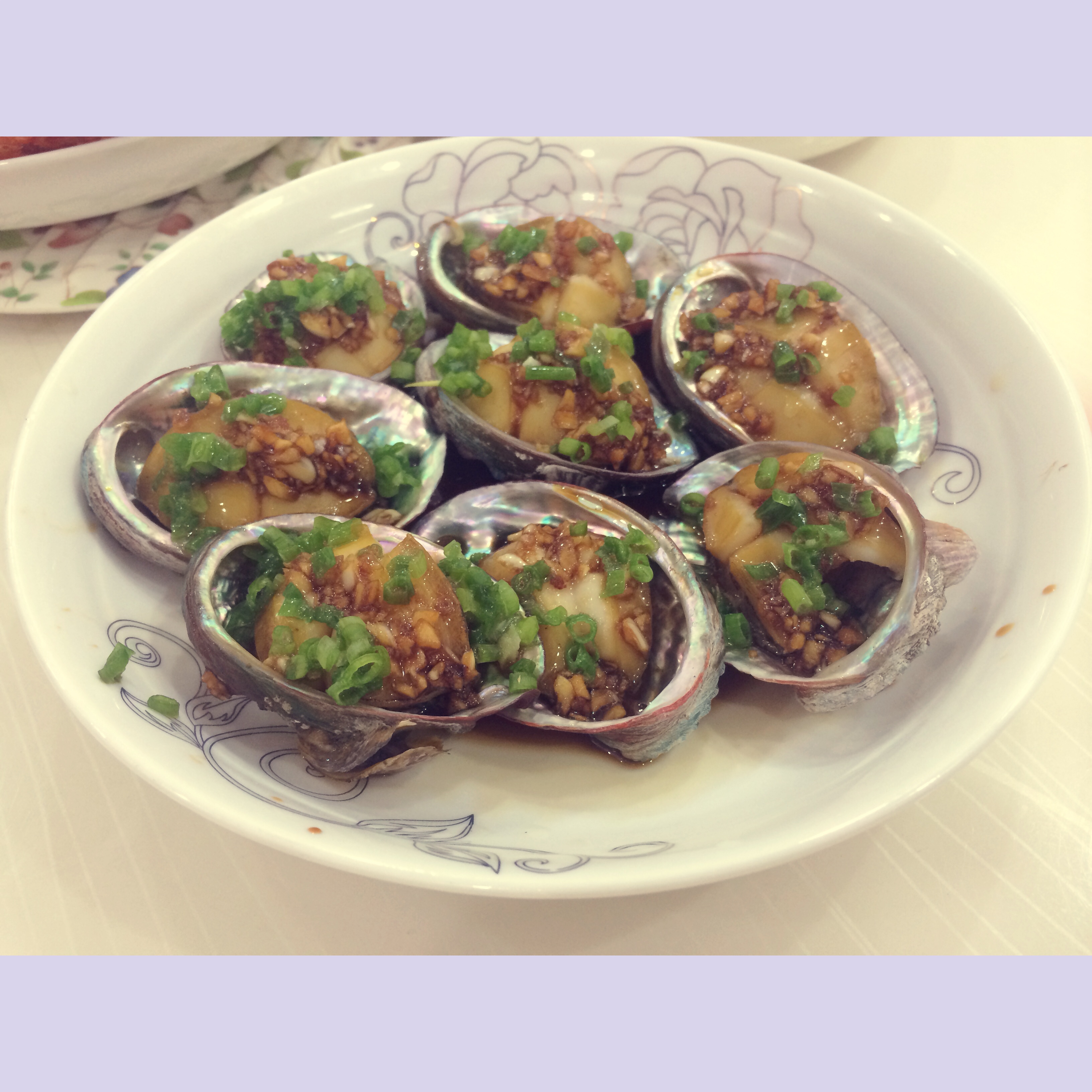 葱油鲍鱼