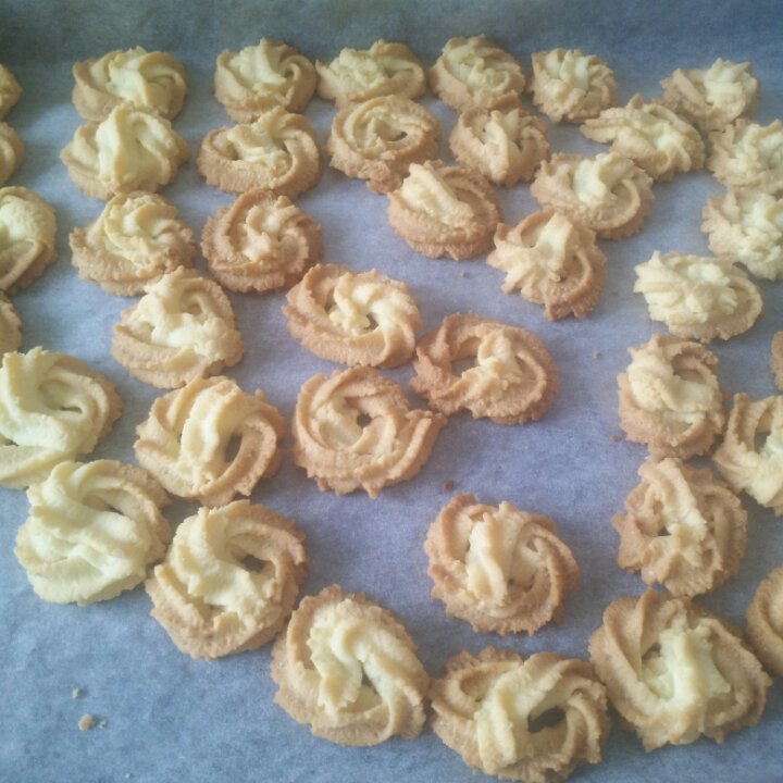 黄油曲奇（绝对成功的经验分享）