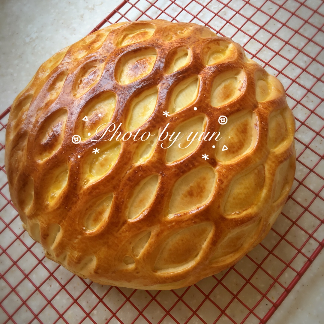 网纹果酱夹心面包