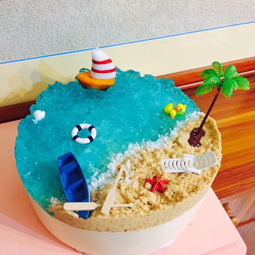 海洋酸奶慕斯蛋糕