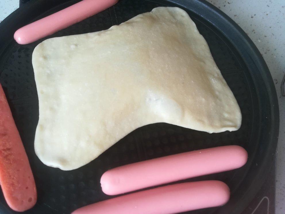 鼓大泡的鸡蛋灌饼