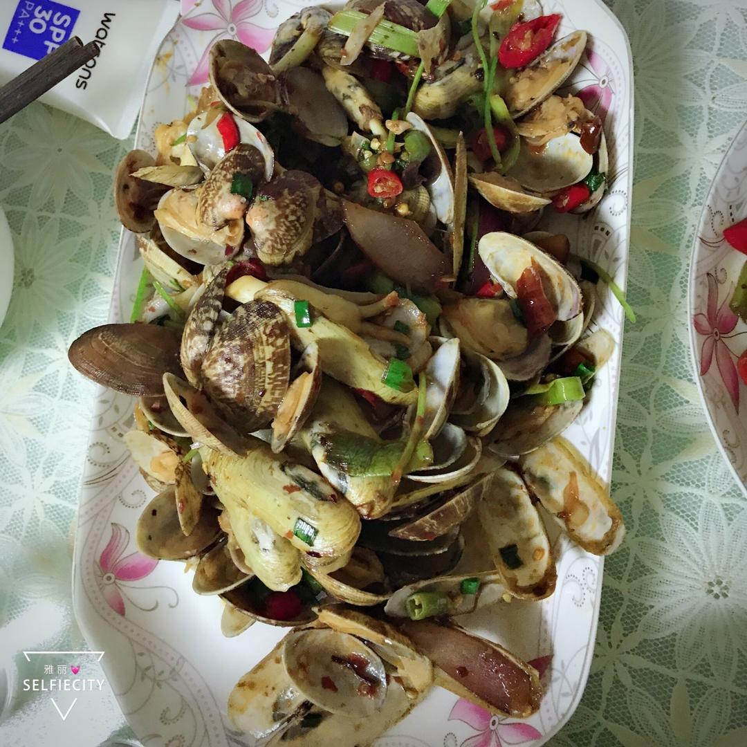 姥爷菜谱：好吃哭了的辣炒蛤蜊