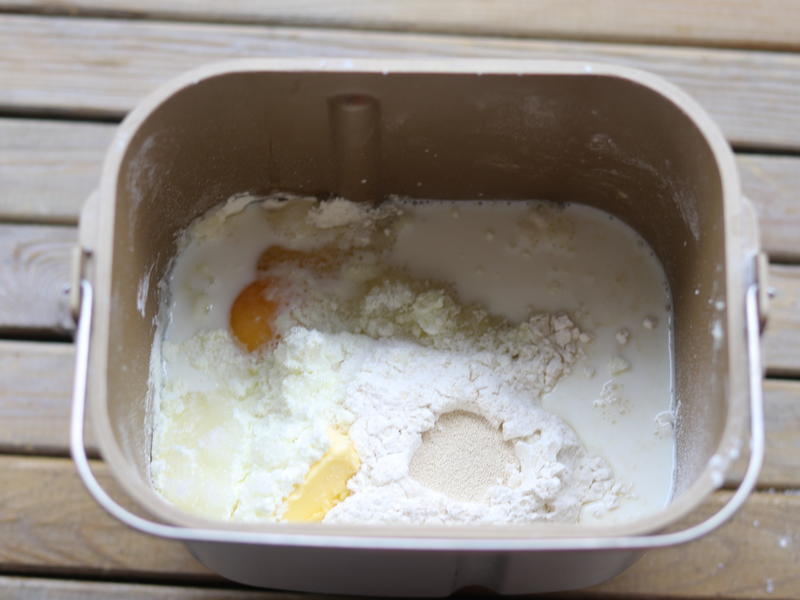 纯奶手撕吐司的做法 步骤1