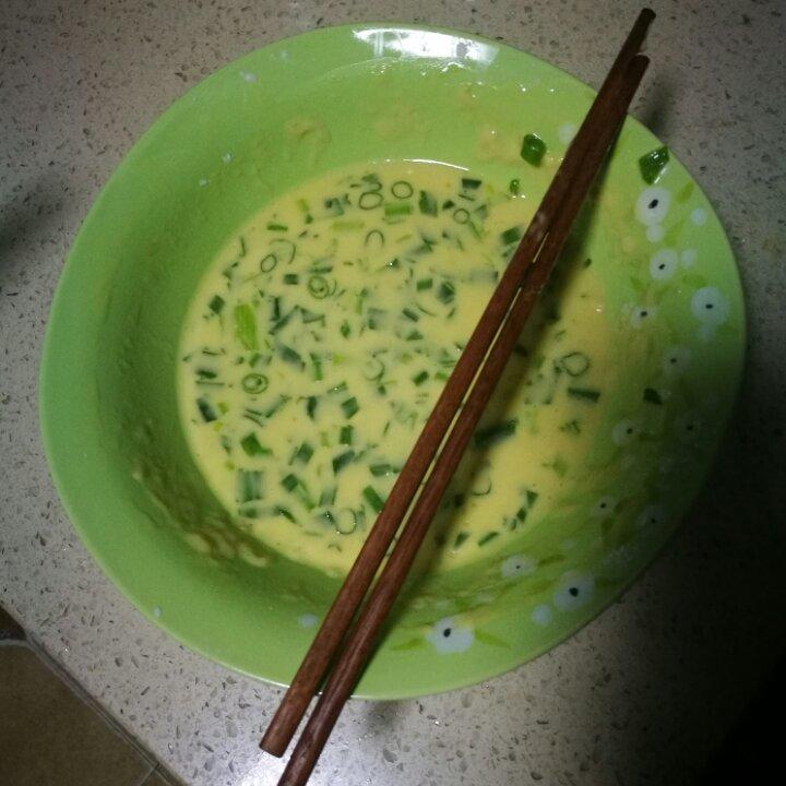 葱花鸡蛋饼