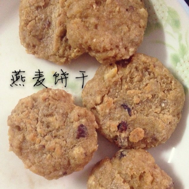 蜂蜜燕麦饼干