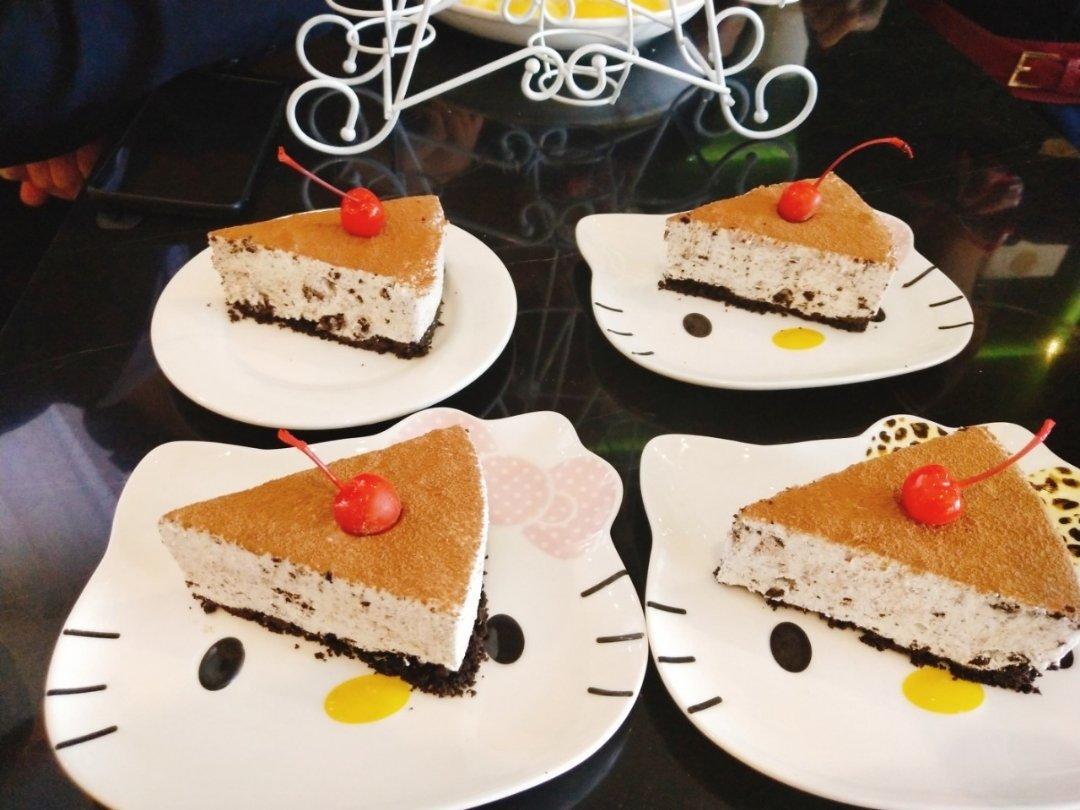 【奥利奥冻芝士蛋糕】拯救新手的免烤美味甜点