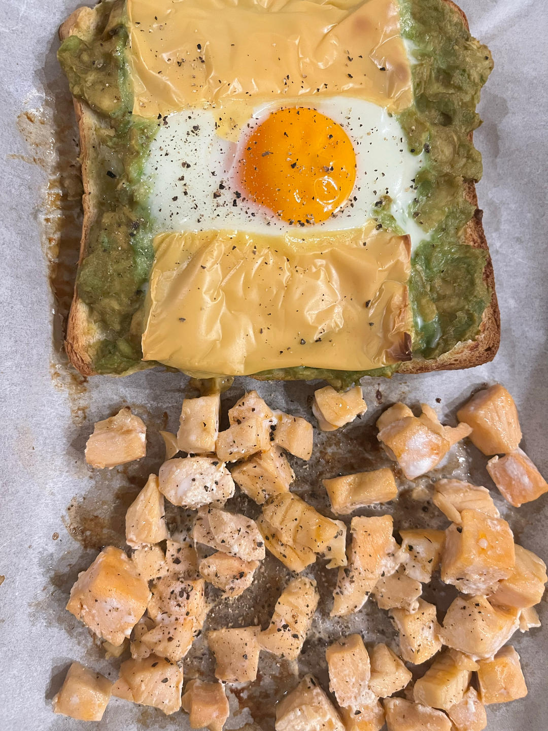 快手牛油果三明治