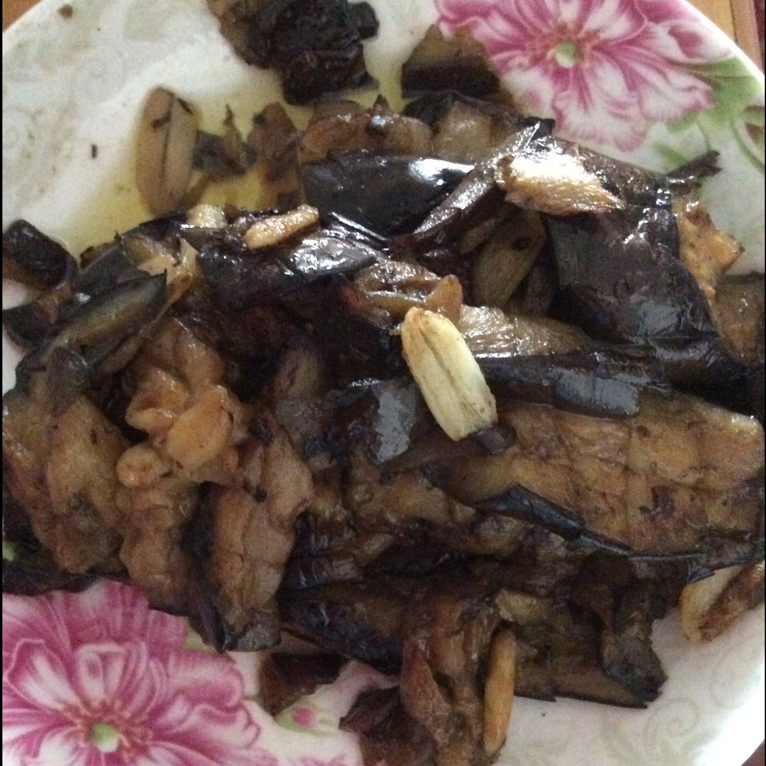 油焖茄子 Lite-fry Eggplant