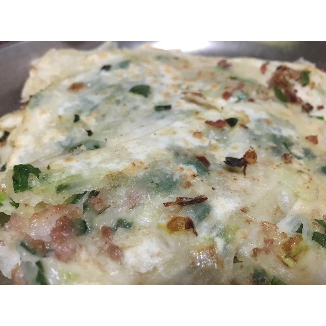 饺子皮葱油饼