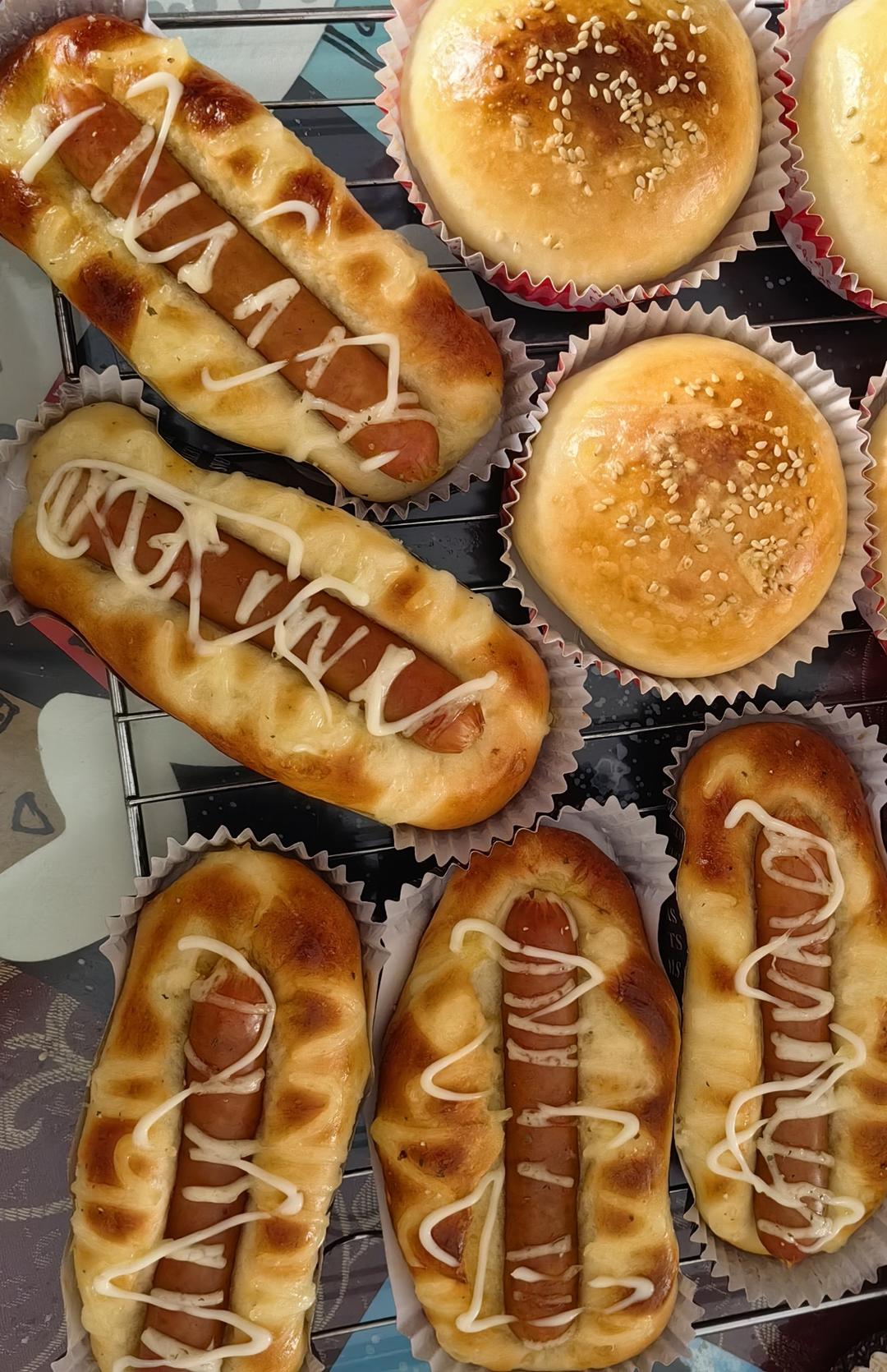 芝士热狗面包（专门花六千学费学的方子）