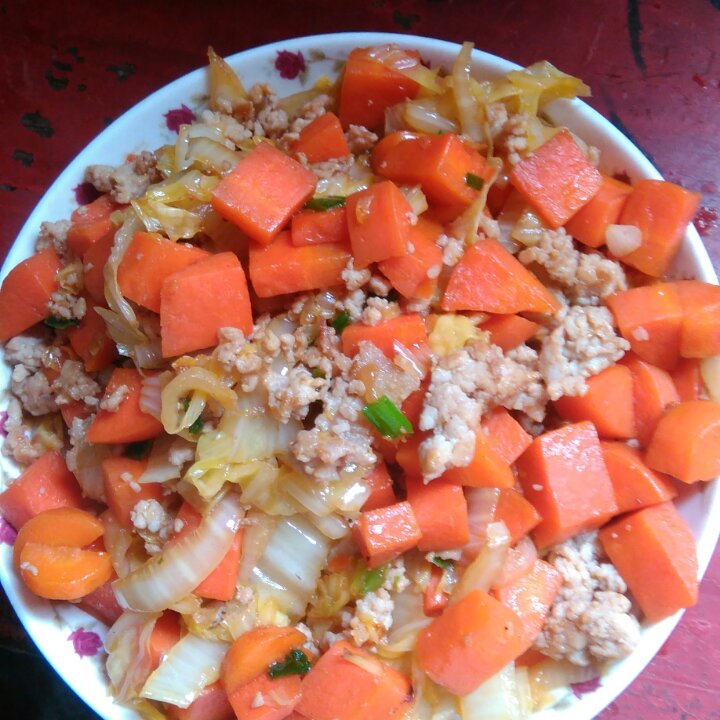下饭菜-肉末白菜