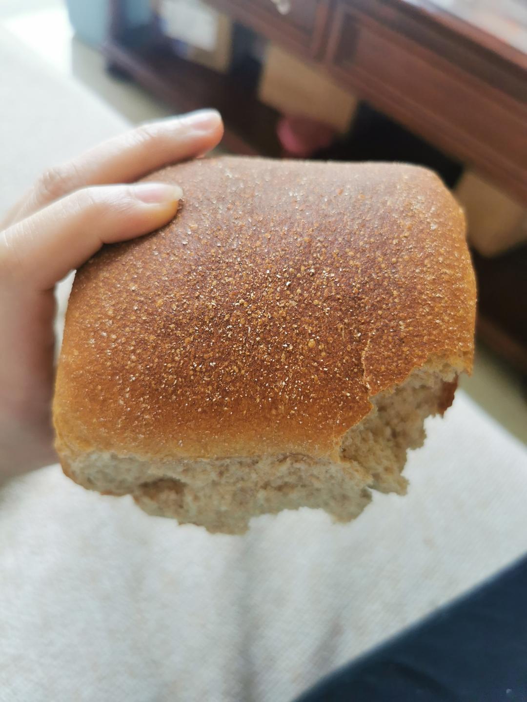 新良全麦面包粉吐司【直接法】