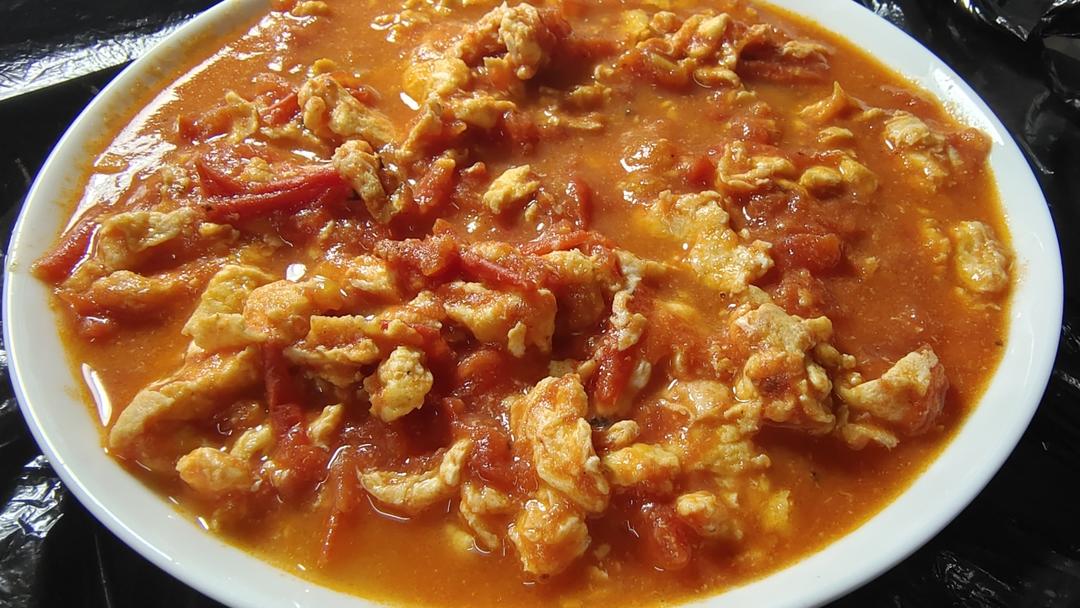 超嫩滑的番茄炒蛋