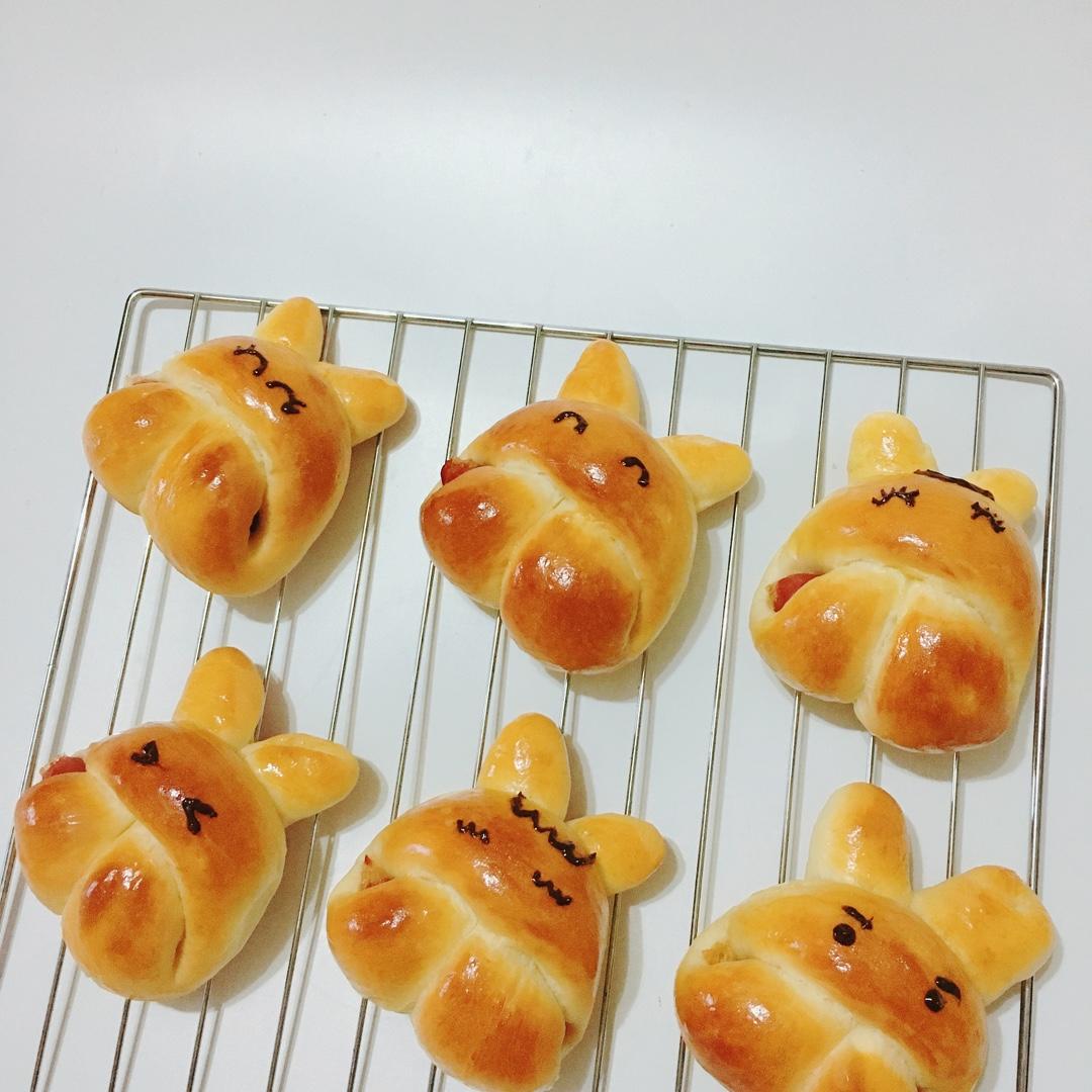 小兔子香肠包