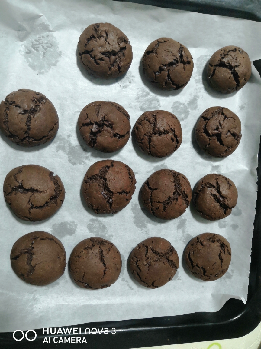 简易版巧克力豆曲奇的做法 步骤5