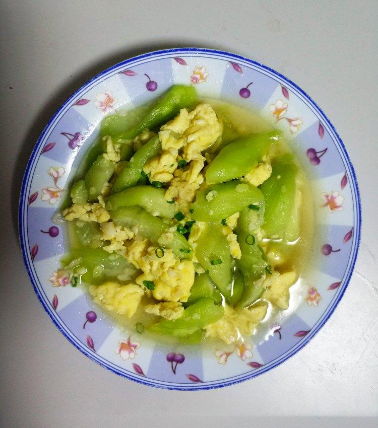 丝瓜炒蛋