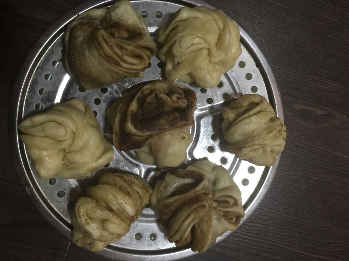麻酱花卷