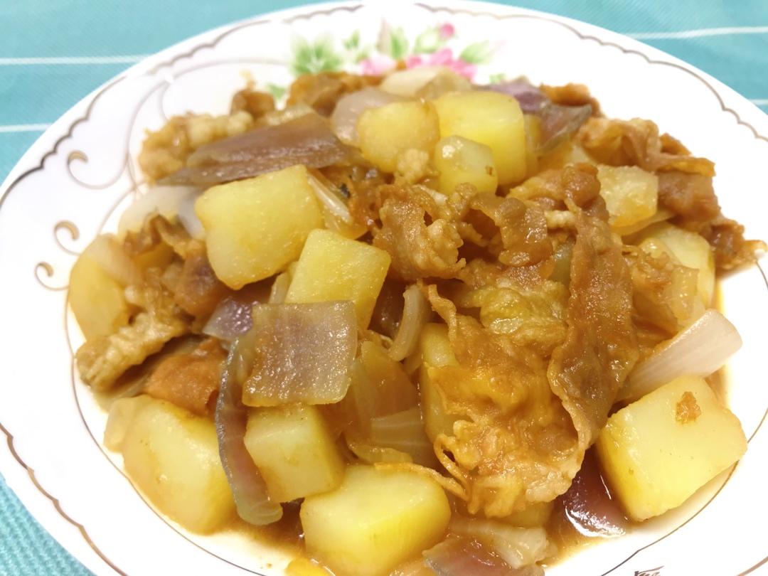 好吃到舔碗底的土豆肥牛拌饭