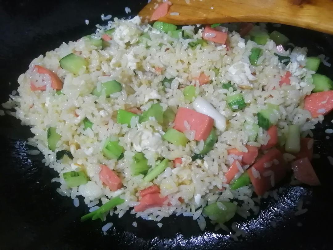 炒米饭蛋炒饭二十分钟快手家常