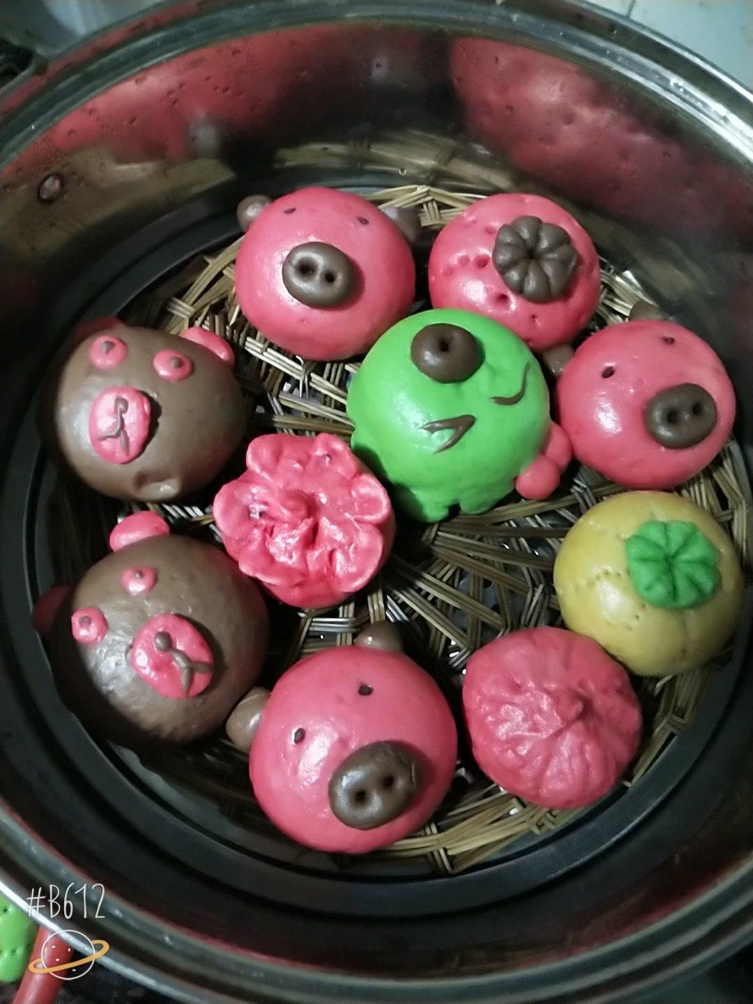 🐙章鱼豆沙包