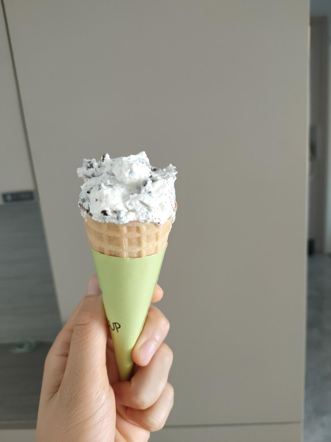 无冰渣！不需蛋黄！奥利奥冰淇淋