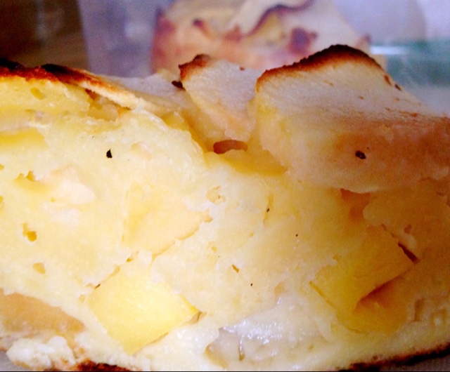 搅拌均匀→烤♥无油苹果蛋糕