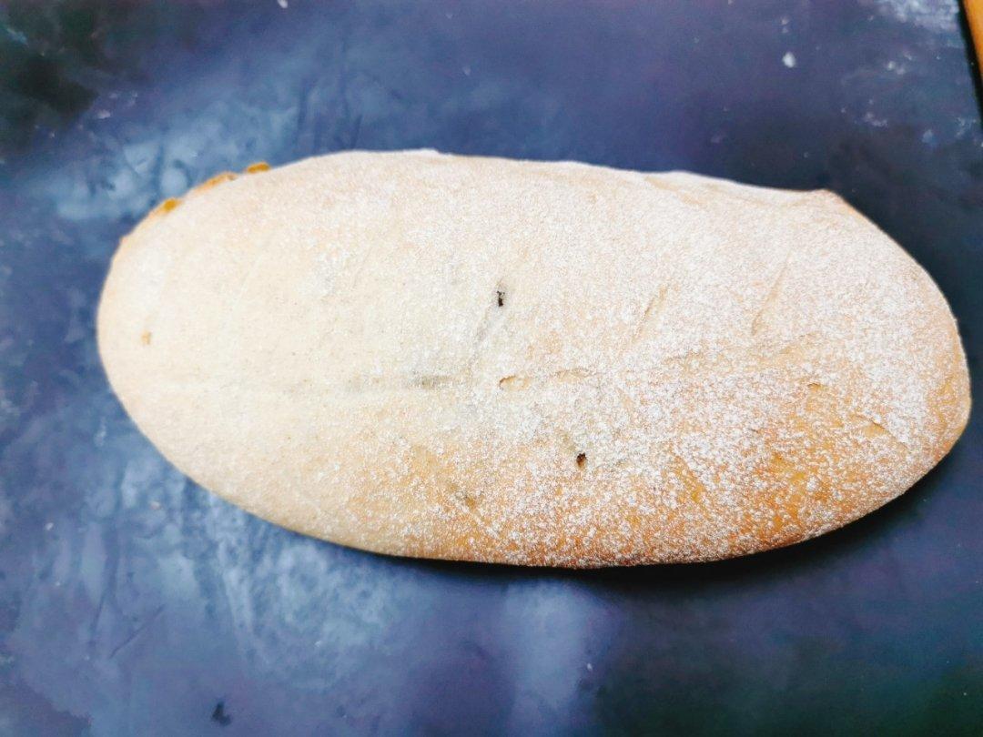 香喷喷的全麦培根面包