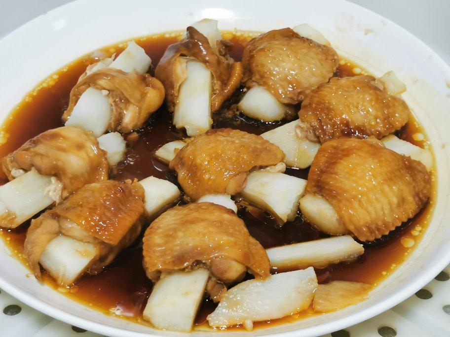 鸡翅蒸山药