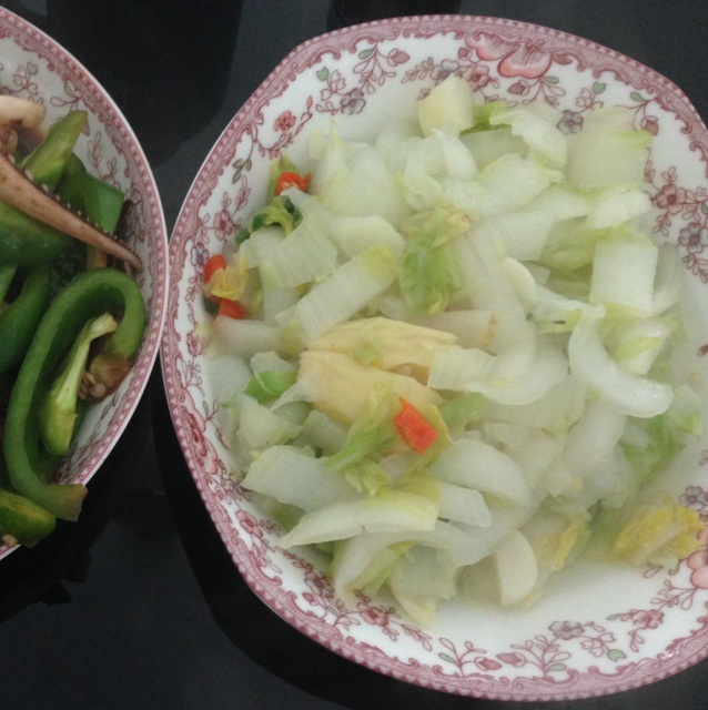 食物本身的味道—清炒白菜