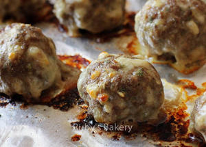 经典意大利面～～红酱牛肉丸意面（pasta with meatball）的做法 步骤4