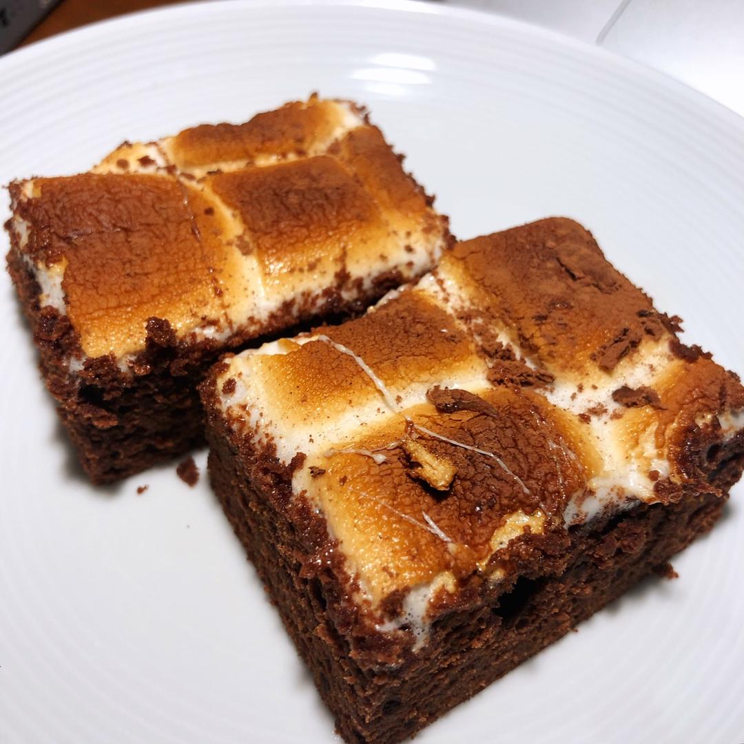棉花糖布朗尼 Marshmallow Brownies
