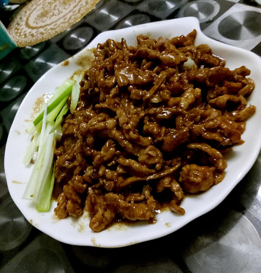 京酱肉丝