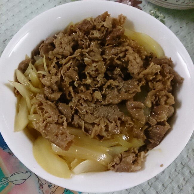 牛丼（4人份）