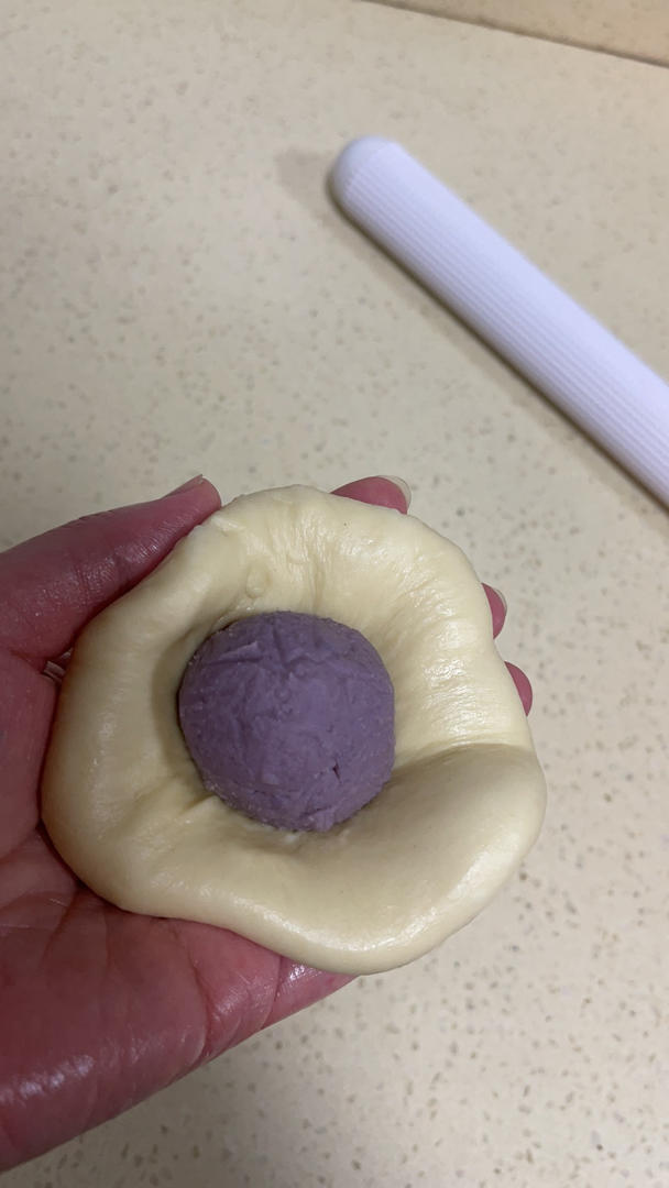 紫薯面包圈