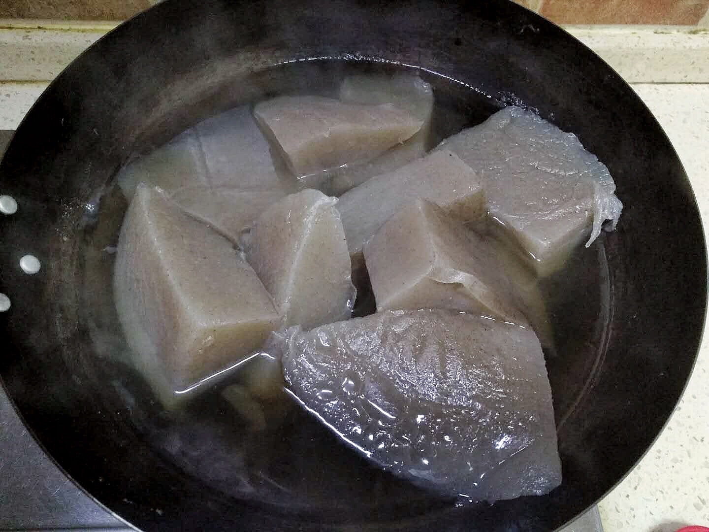 ［记录］自制魔芋豆腐 减肥代餐（附超详细步骤图）