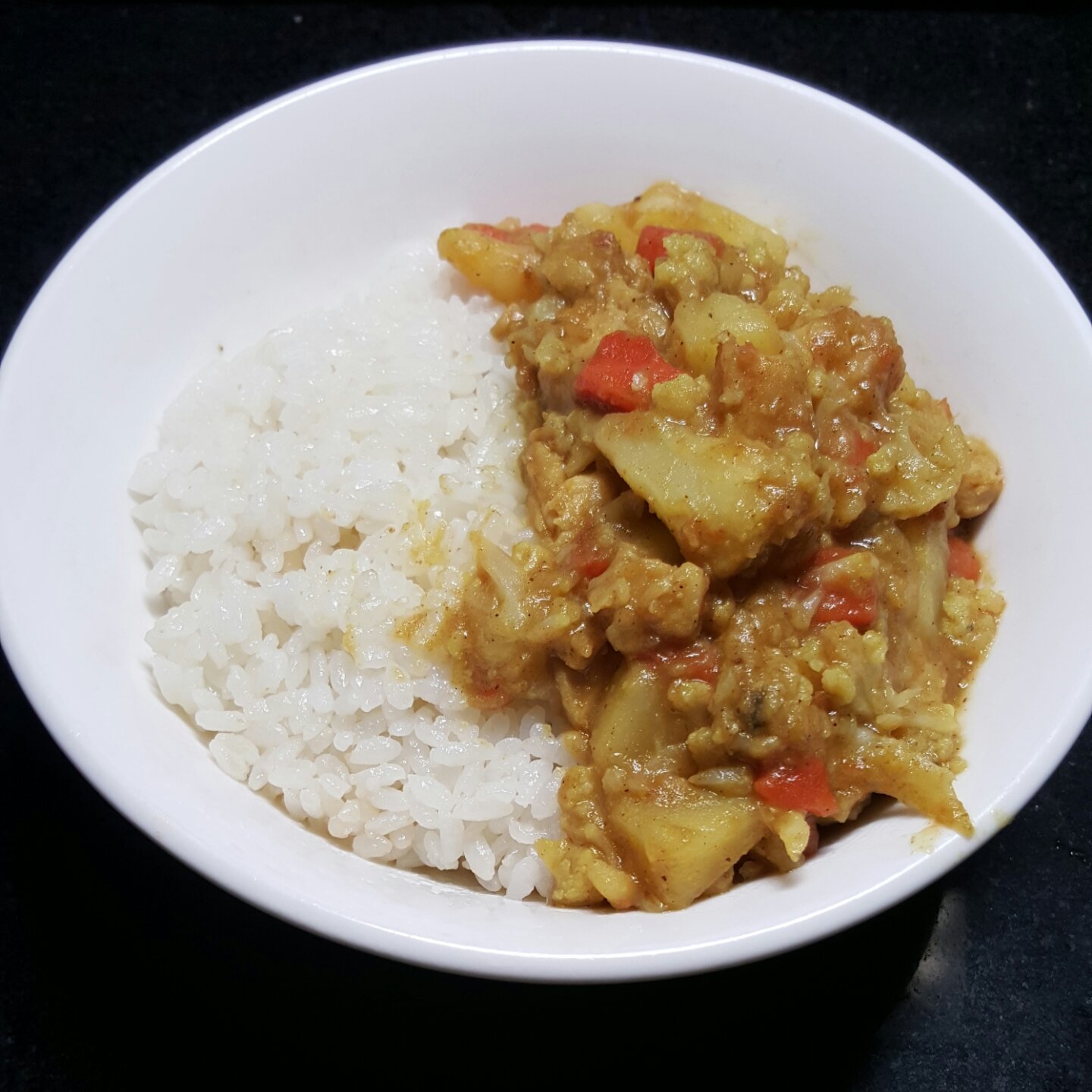 咖喱鸡饭