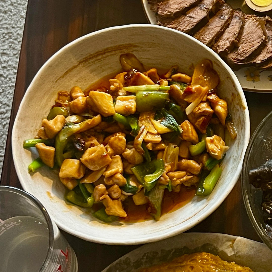 小炒鸡腿肉