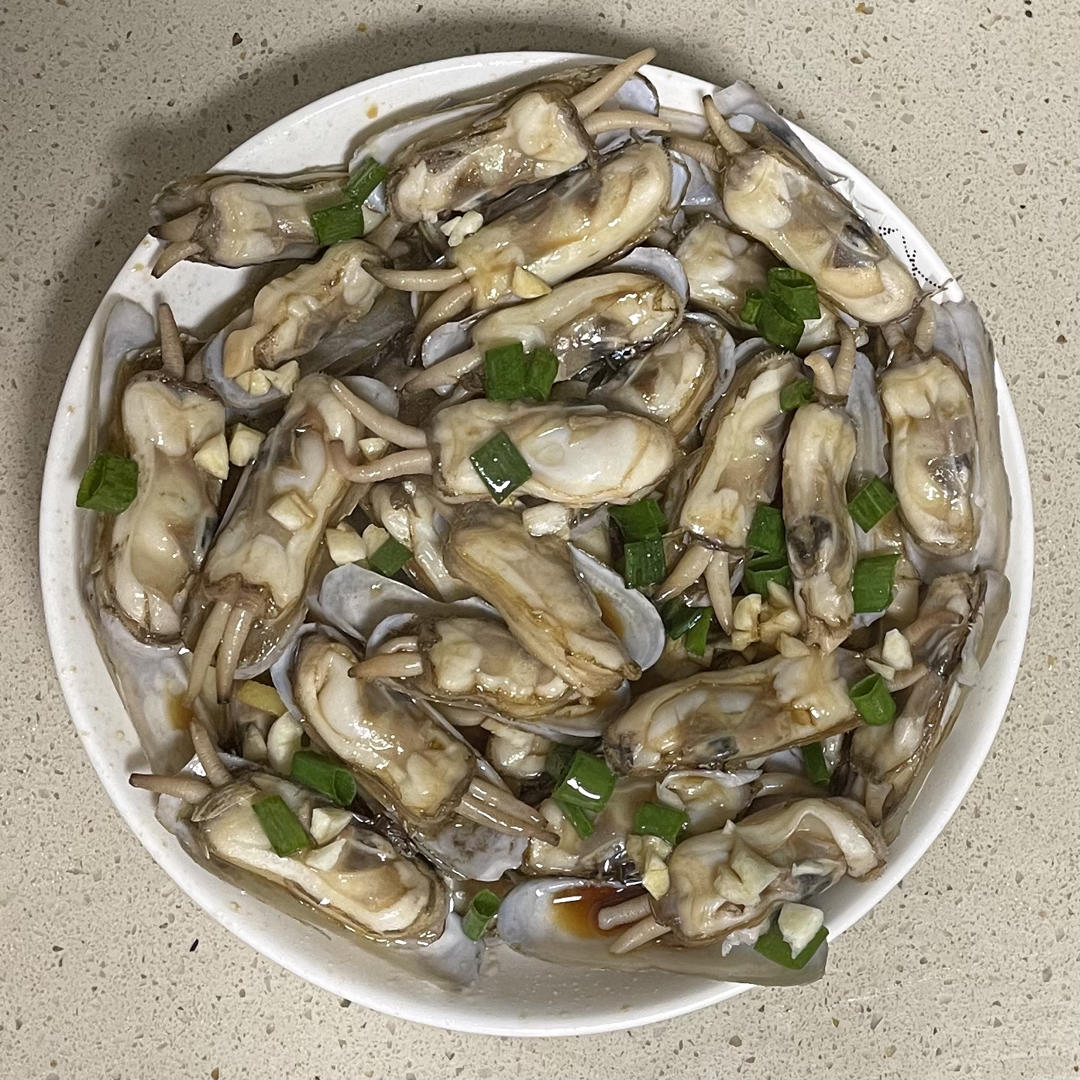 葱油蛏子
